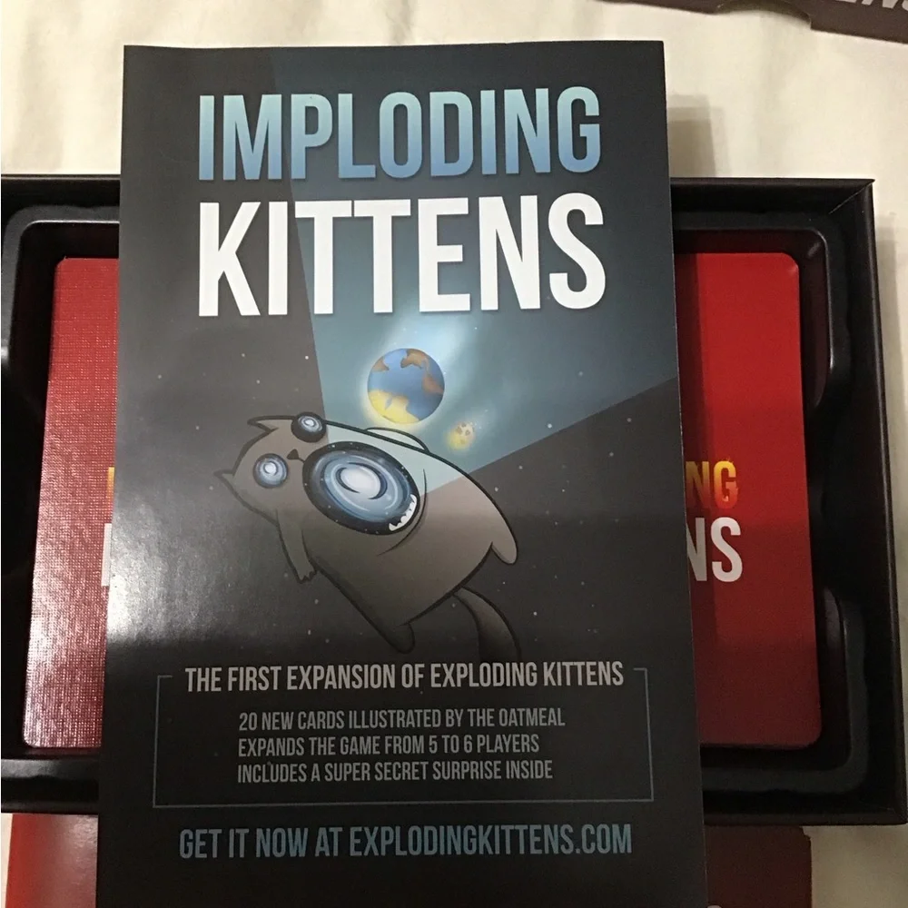 Exploding Kittens Original Edition Card Game - Picture 5 of 5